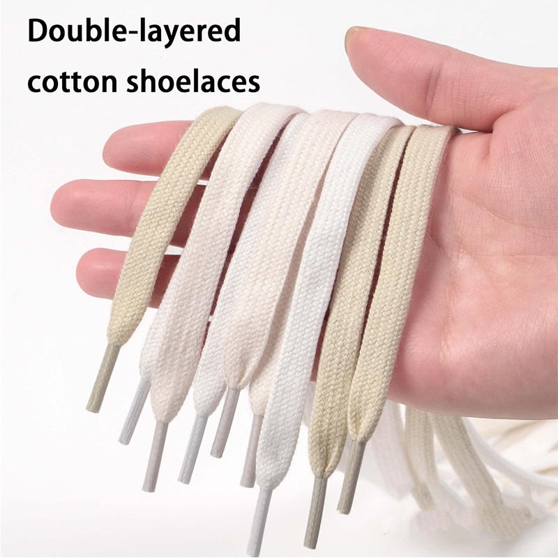 Lace Replacement Flat - Tali Sepatu Katun Pipih, Tali Pengganti