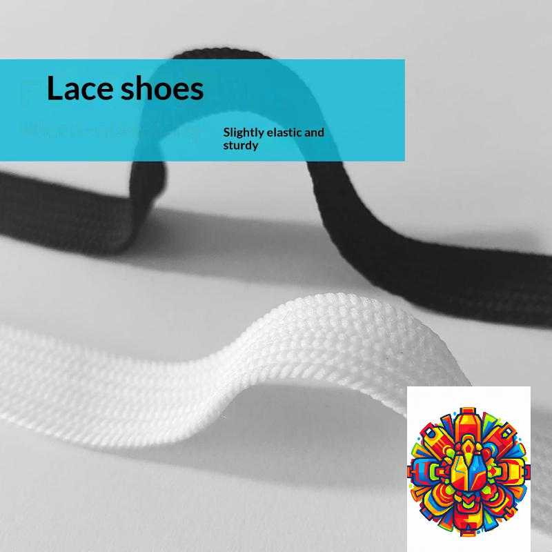 Lace Replacement Flat - Tali Sepatu Lebar 2CM Untuk Sneakers,