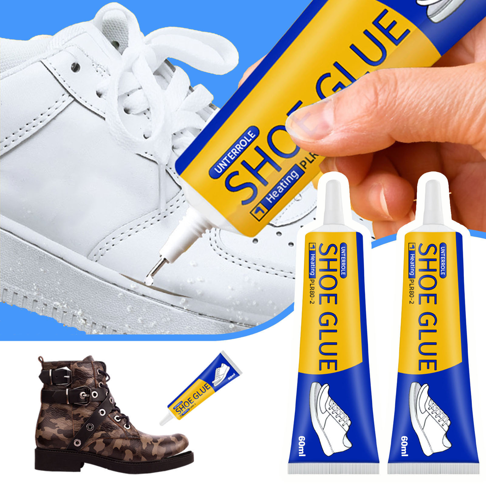 Sneakers Care - 1/2/3 Buah 60Ml Perekat Sepatu Kuat