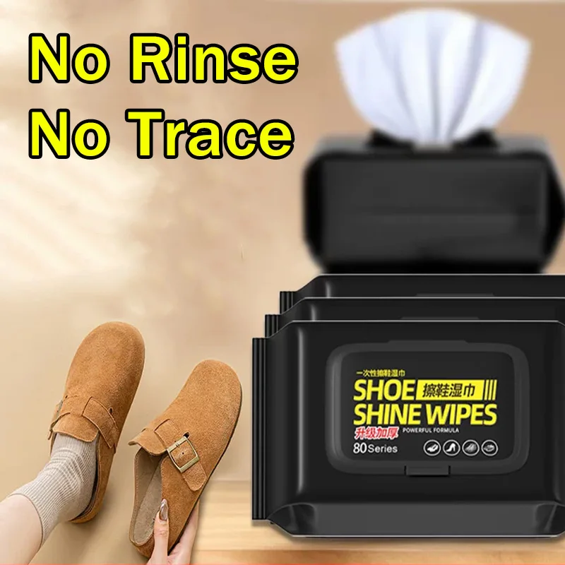 Sneaker Care White - Tisu Pembersih Sepatu Portabel Tanpa Bilas,