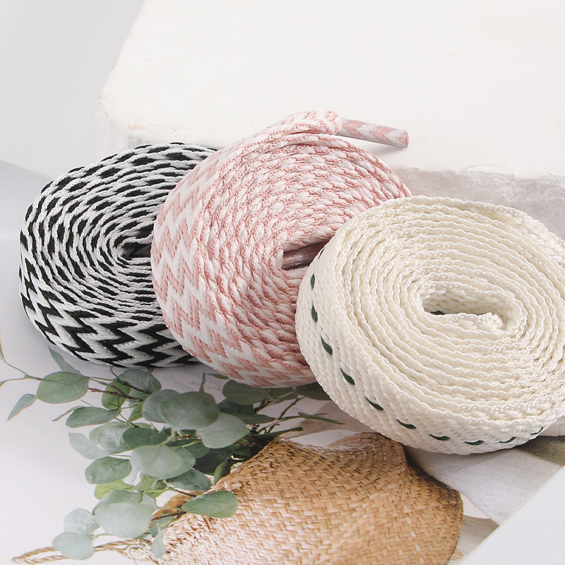 1 Pasang Baru 1.5CM Gelombang  - Lace Replacement Flat ulasan dan harga