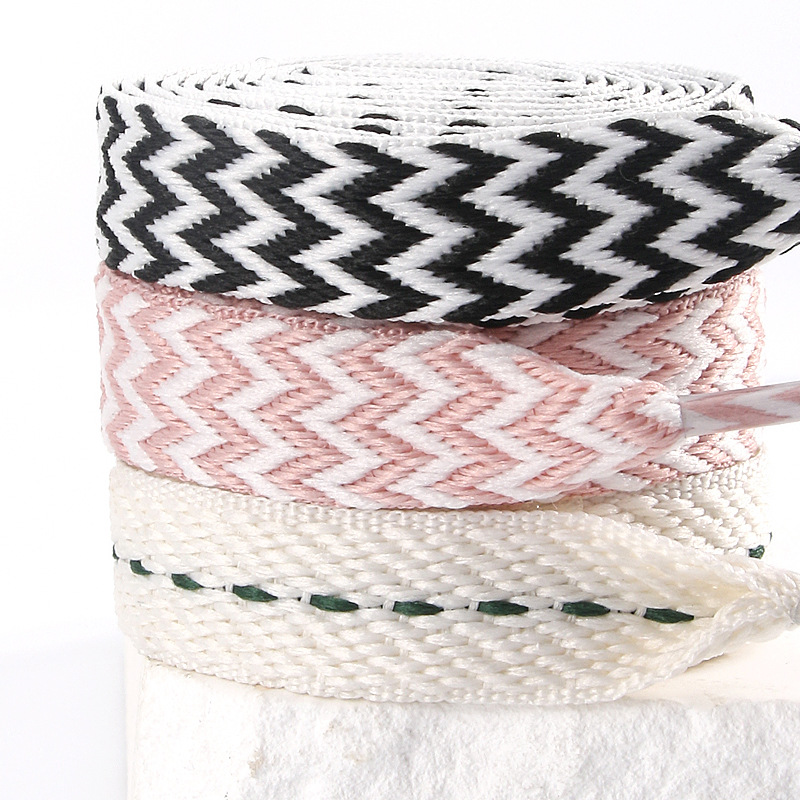1 Pasang Baru 1.5CM Gelombang  - Lace Replacement Flat ulasan dan harga