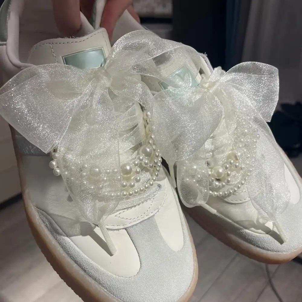 Tali Sepatu Benang Sifon Lebar - Lace Replacement Flat ulasan dan harga