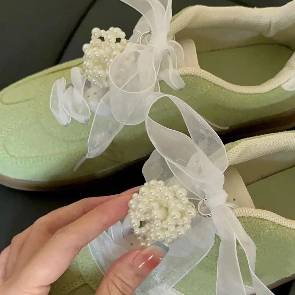 Tali Sepatu Benang Sifon Lebar - Lace Replacement Flat ulasan dan harga