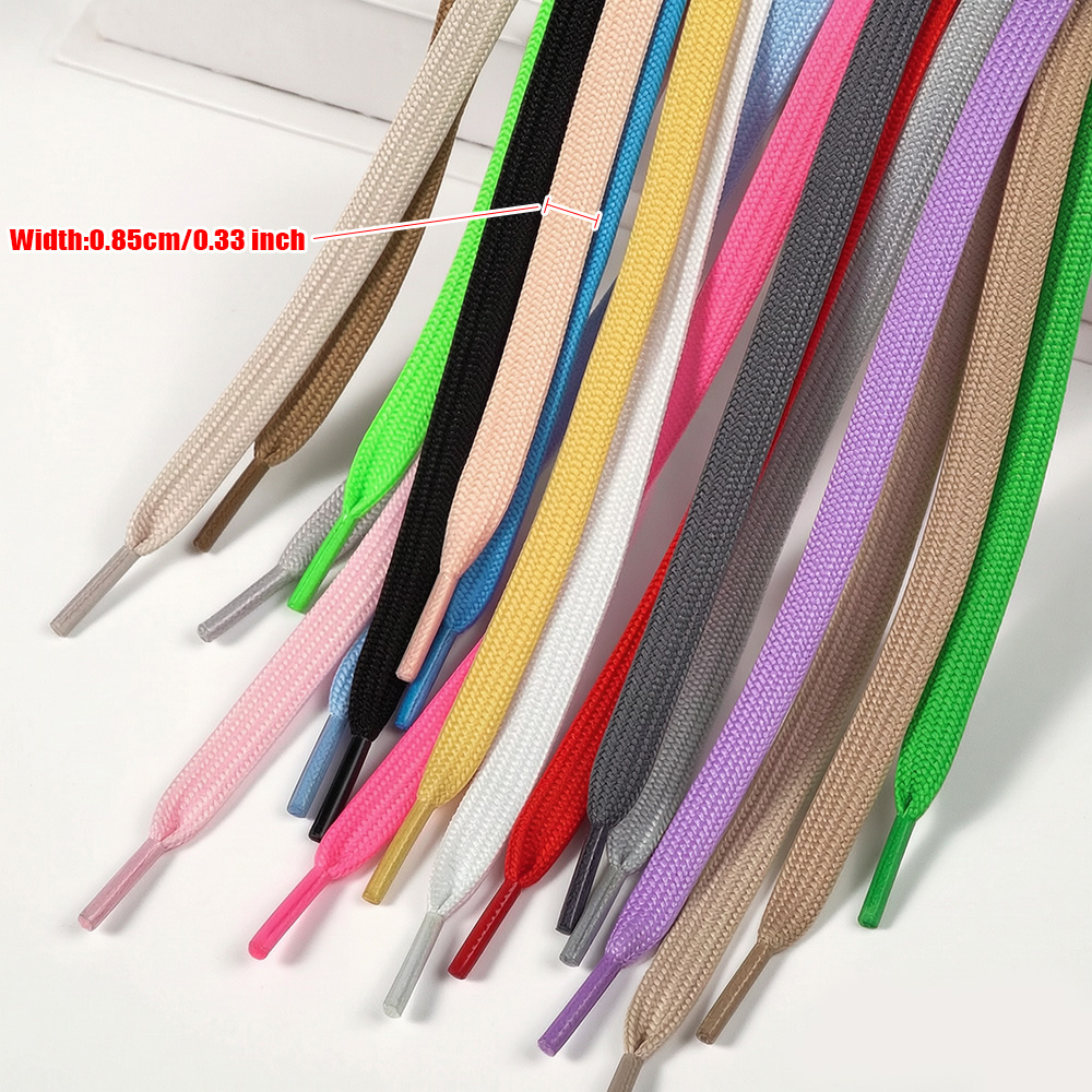 4Pcs(2 Pasang) Tali Sepatu Dat - Lace Replacement Flat ulasan dan harga