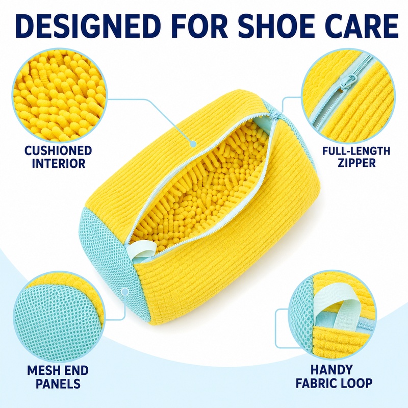 Kantong Cuci Sepatu Silindris  - Sneaker Care Laundry ulasan dan harga