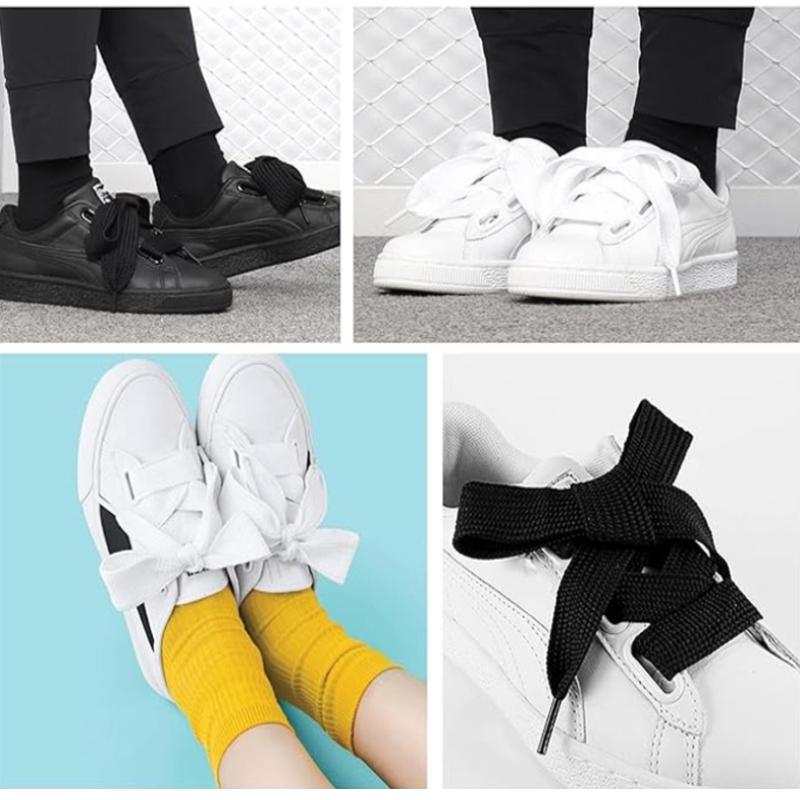 Tali Sepatu Lebar 2CM Baru Unt - Lace Replacement Flat ulasan dan harga