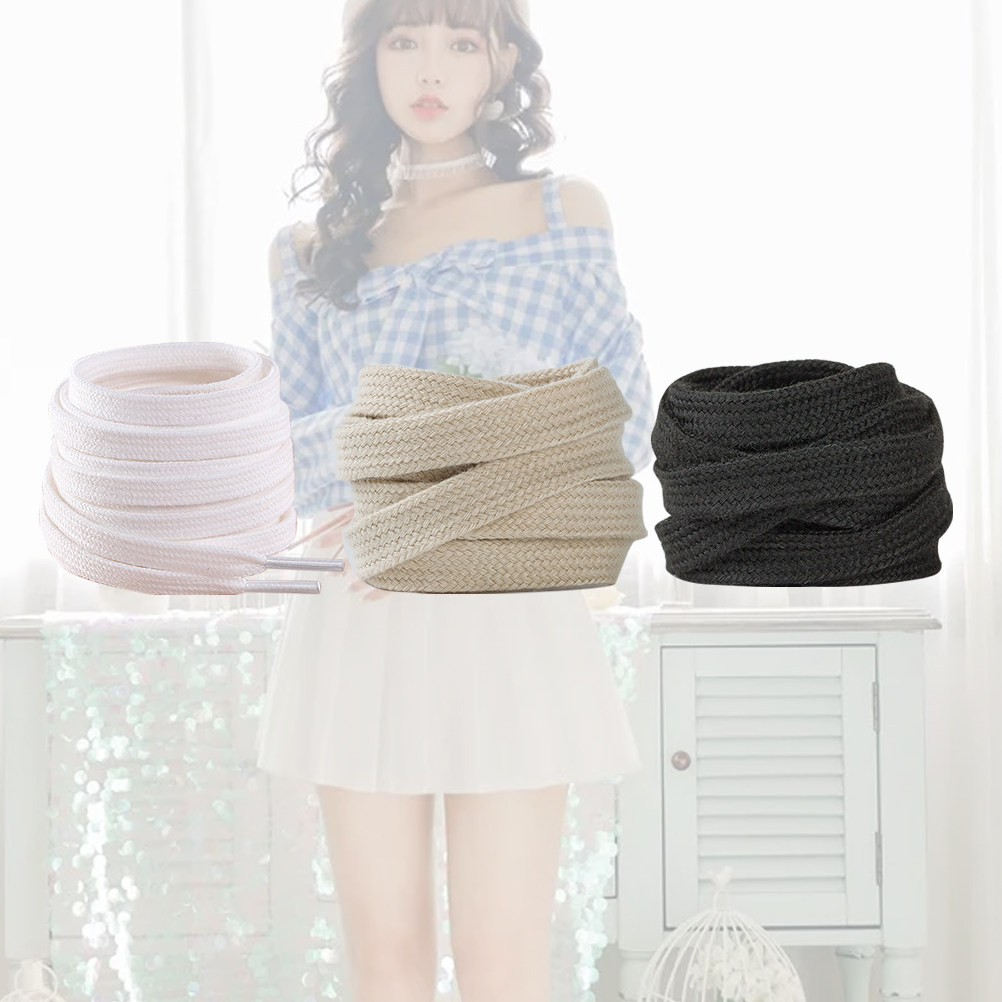 3 Pasang Tali Sepatu Warna Pol - Lace Replacement Flat ulasan dan harga