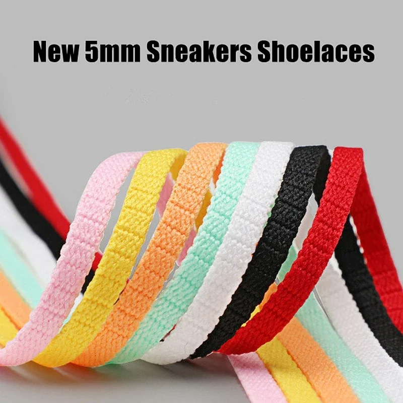 Tali Sepatu Atletik Datar 5mm  - Lace Replacement Flat ulasan dan harga