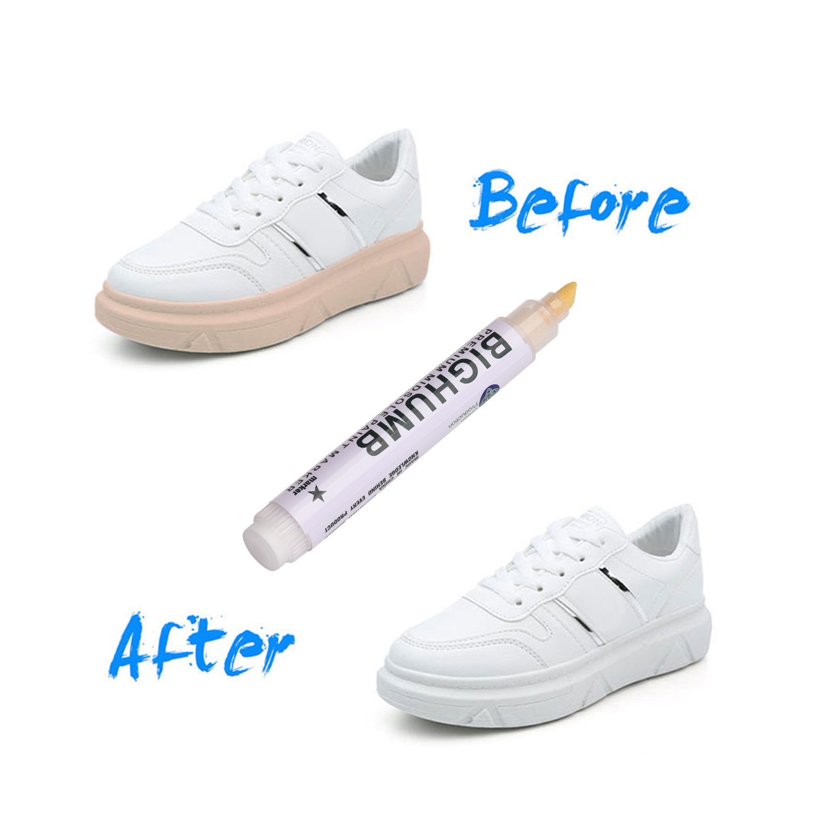 Pena BIGTHUMB Premium Midsole  - Midsole Marker Paint ulasan dan harga