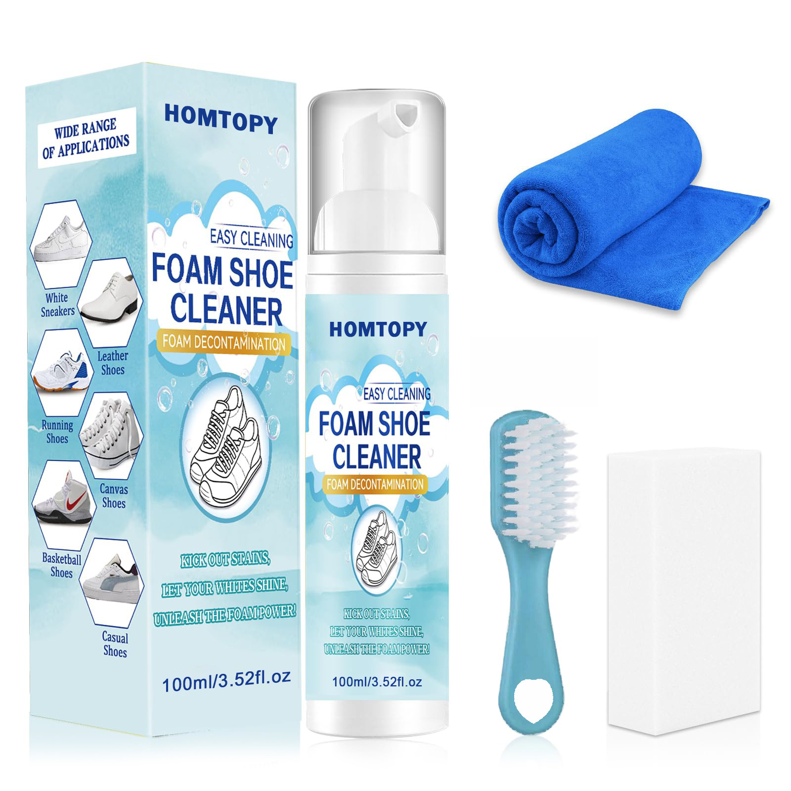 Kit Pembersih Sepatu, Pembersi - Sneaker Care Spray ulasan dan harga