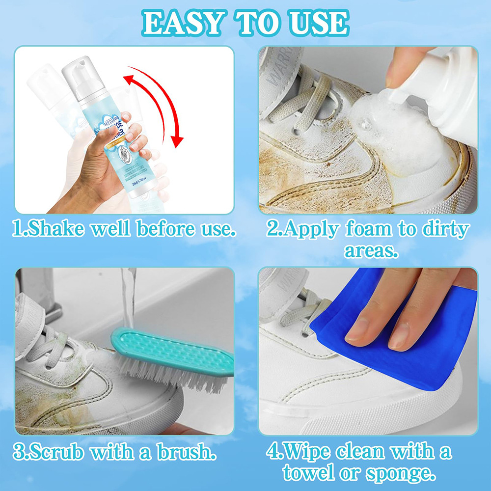 Kit Pembersih Sepatu, Pembersi - Sneaker Care Spray ulasan dan harga